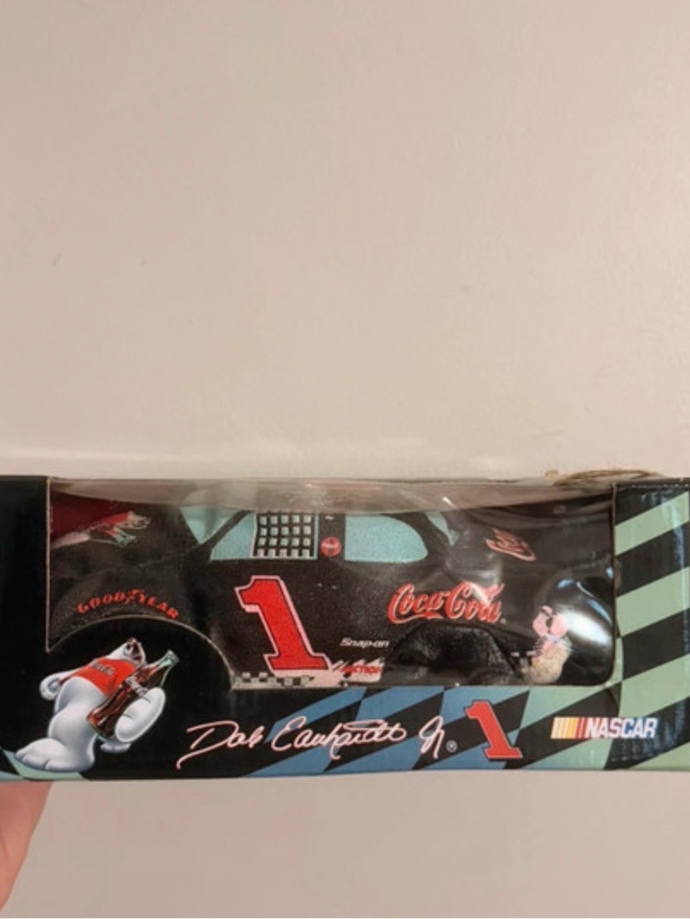 Vintage NASCAR Dale Earnhardt Jr Plush Toy In Box